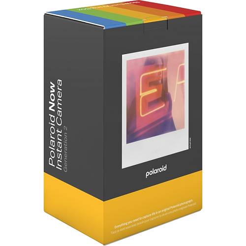 Фотопринтер Polaroid Everything Box Now Gen 2, черный/белый